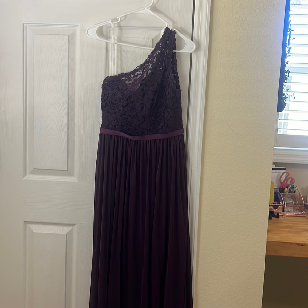 Purple David’s Bridal Formal Gown sz2